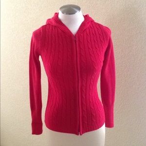 🔵MOVEOUT SALE🔵 Red Zip-up Sweater